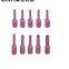 54N15L 54N16L 54N17L Long Ceramic Nozzle For TIG WP17 18 26 Welding Torches