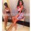Hot Selling Sey Fashion HL 2 Piece Set Bandage Dress New Arrival 2015 Ladies Designer Bodycon HL Bandage Dress Bandage Bodycon D