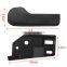 2Pcs Black Hood Latch Release Handle&Bracket For VW Jetta Polo Golf Beetle Octavia Magotan Sagitar 1J1823533C 1J1823633A