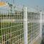 Garden galvanized roll top triangle bending BRC welded wire mesh fence panels price for malaysia