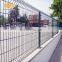 School security polyester painting welded wire mesh fence