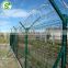Powder coated gray industrial fencing welded mesh fencing for sale