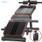 Adjustable Sit Up Bench Multifunctional Muscle Exercise Machine Folding Abdominal Muscle Pad Equipment Sit Up Bar Assistant