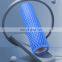High density gym equipment fitness EVA and PVC foam roller blue