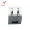 Foldable Folded 2 Pin Easy Carry One USB 5V 2.1 A 2.4 A Micro Type-C USB Type C Adapter