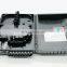 fiber optic terminal box with fiber adapter