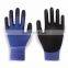 18G Palm Covered PU Precision Gloves For Carpenters Component Handling
