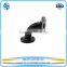 ASME B16.1 cast iron flanged 90 degree long radius reducing elbow pipe fitting
