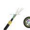 MT-1096  4-core ADSS fiber optic cable single sheath double ADSS power cable span 100m 24 core 48 core cable