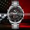 Skmei 1839 Men Quartz Watches Analog Digital Waterproof Stainless Steel Reloj Luxury Brand Watch