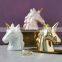 Piggy Bank Pink Gold White Cash Secure Safe Girls Small children Ceramic Kids Coin Saving Money Box Unicorn Piggy Bank For Kids