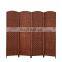 High Quality Customized Hotel Decorative Paper Rope Knitted Folding Screen Room Divider