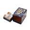 Golf foil stamping shiny 50 ml solid perfume packaging crackle essential oil empty glass box