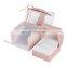 Eco friendly wholesale price jewelry boxes dense cardboard necklaces treasure paper box