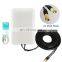 4G LTE Router Antenna High Gain Outdoor Directional Antenna With 15M Feeder Line S-MA Male Connector