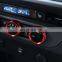 for Toyota Tacoma Air Conditioner Switch CD Button Knob for Toyota Tacoma 2016-2020 (Aluminum Alloy Red)