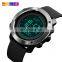 SKMEI 1418 Men's Sport Watch Japan Digital Movement Multi-function Plastic Band Smart Watch