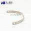 OEM customized metal strip spring for headphone