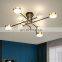 2021 New Nordic Minimalist Living Room Ceiling Lamp Creative Bedroom Study Pendant Lamp LED Luxury Art Chandelier