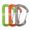 JRSGS Carabiner Clips Aluminium Snap Hook 12KN Customized the LOGO S7804S