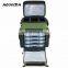 Waterproof Olive Green Oterdoor Rolling Fishing Tackle Bag With 4 Rod Holds
