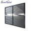 Superhouse Easy operation metal door large glass louvered windows at the wholesale price
