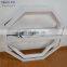 Hexagon aluminum glass casement window