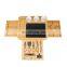 Bamboo Wood Charcuterie Board Cheese Serving Platter With Slide-Out Drawer
