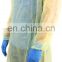 Wholesale 10 Pack Elastic Wrists Breathable and Flexible Yellow Isolation Gown
