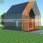 A Frame Aluminium House with Balcony Honeymoon Holiday Prefab House Prefab Loft with Glass Moon Roof