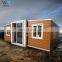 Australia flat pack expandable container house with 2 bedrooms kitchen bathroom extend prefab house