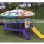 Cheap price amusement rides fitness kids trampoline outdoor trampolines manufacturers on sale sales
