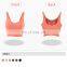 Custom Logo Light Support Sport Bra Wireless Yoga Bralette High Impact Top