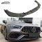 C118 CLA45 High Quality Carbon fiber FD Style Front Lip Front Bumper Lip Front Splitter For Mercedes Benz C118 CLA45