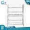 Good quality chrome metal shelf and rack for storage