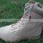 desert color leather good quality tactical boots