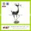 Standing Deer Metal Sliver Cool Posture for home decorative