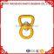 4KN breaking force aluminum double swivel Bolt ,golden swivel ring , snap hook bag Parts & Accessories