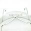 Kitchen wire reinforced mesh basket with handle