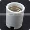 high performance ceramic lamp base lamp cap E40 steatite ceramic lamp socket