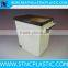 10kgs PP Material and Storage Boxes&Bins Type rice storage box with wheels