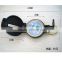 Black lensatic magnetic compass with magnifier