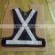 Hi Viz Vest Safety Work Hi Visibility Jacket Waistcoat Reflective Clothing With Reflective Strips - Cycling Visibility