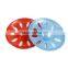 Plastic Pet Funny Frisbee Toys red color