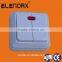 Power supply ABS European wall electrical switch (S1102)