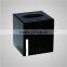 Custom Small Colored Acrylic small box facial tissue with Experienced Factory Made