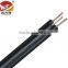 black telephone drop wire cable