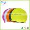 Custom printed waterproof silicone swimming cap