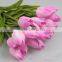 Wholesale Wedding Flower for Gift Artificial Flower Tulip Fabric Flower