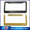 American type thin license plate frame